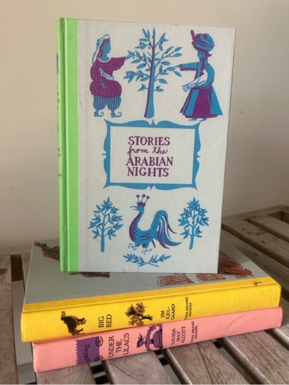 Vintage Stories from the Arabian Nights Junior Deluxe Edition Green Book